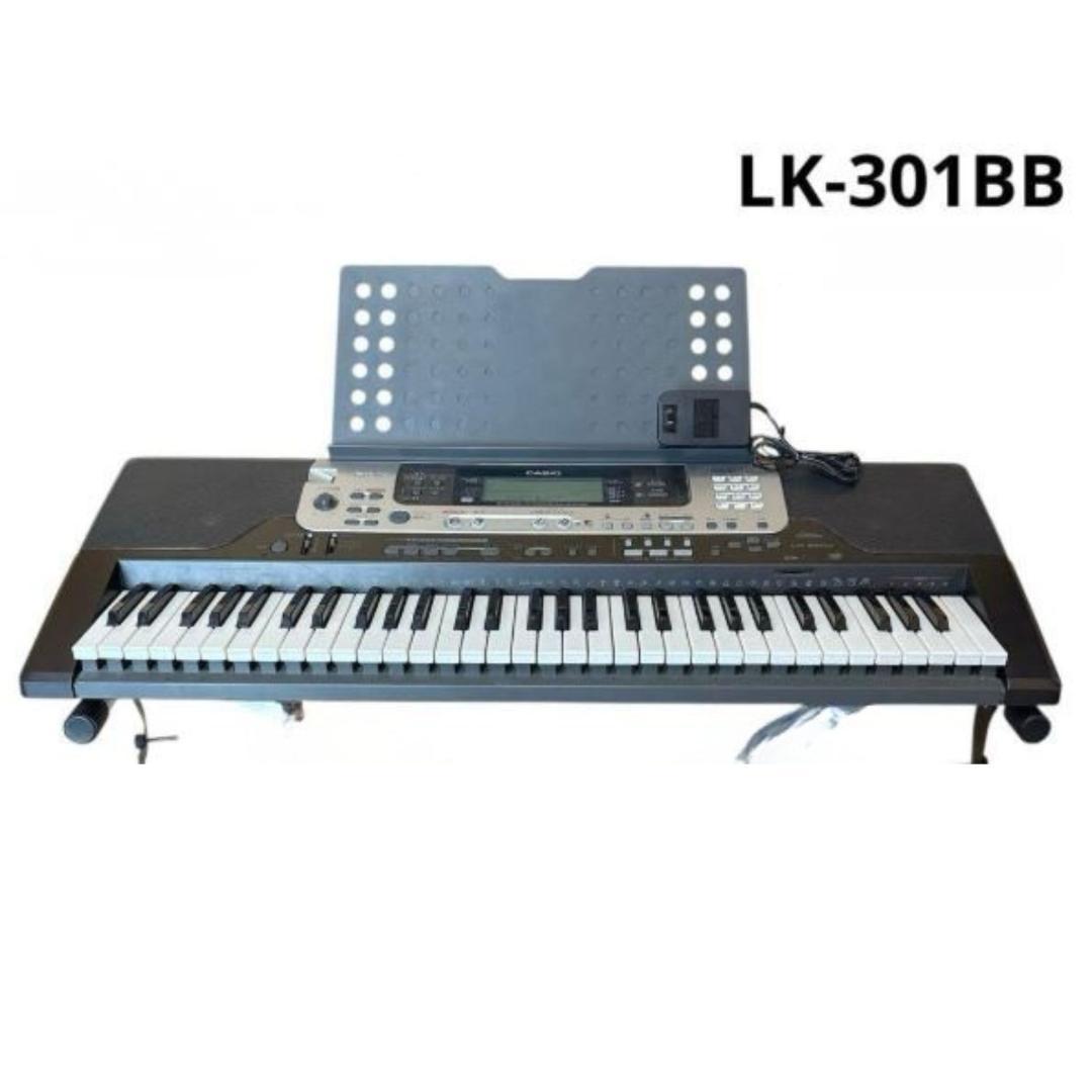 CASIO LK301BB 光ナビゲーション 電子キーボード