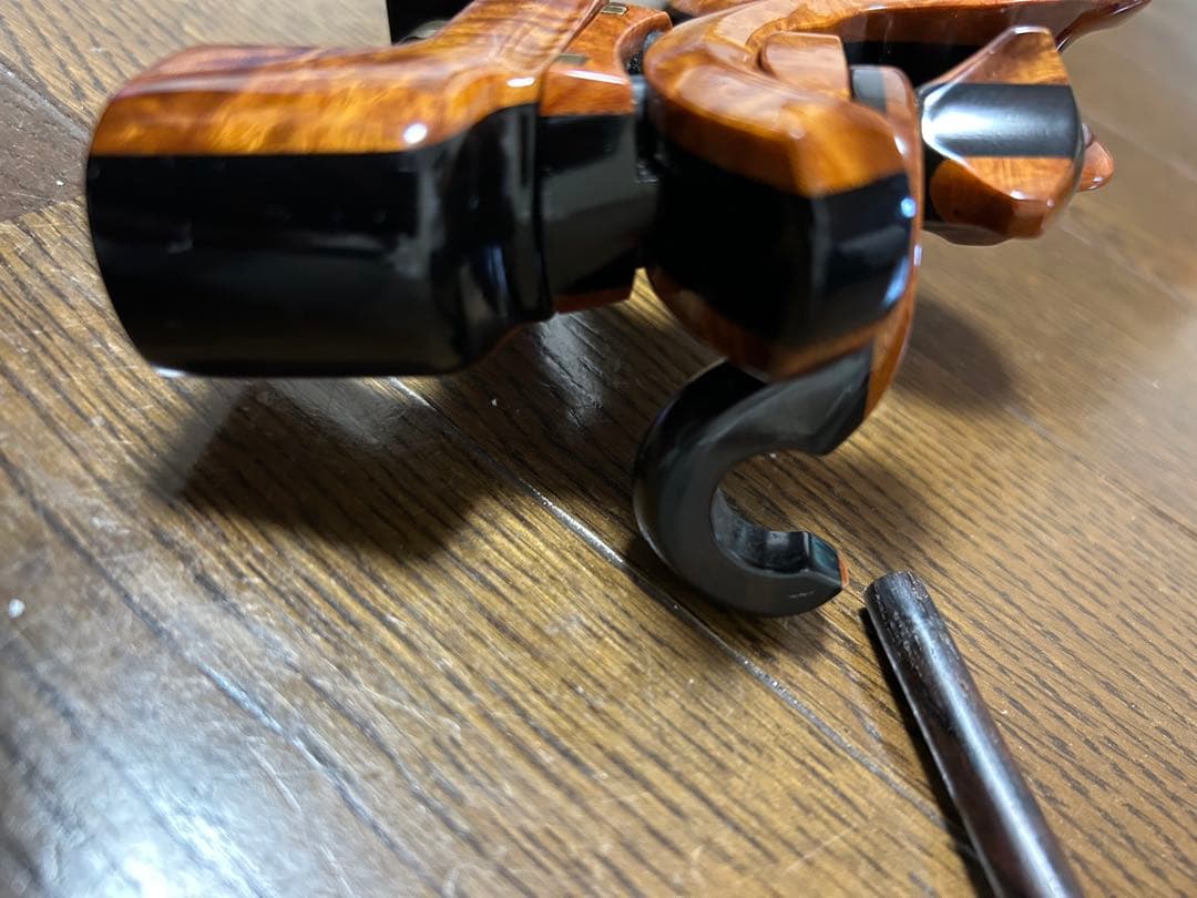 g*1様 ヘラブナ釣具　夢釣工房黒檀花梨張