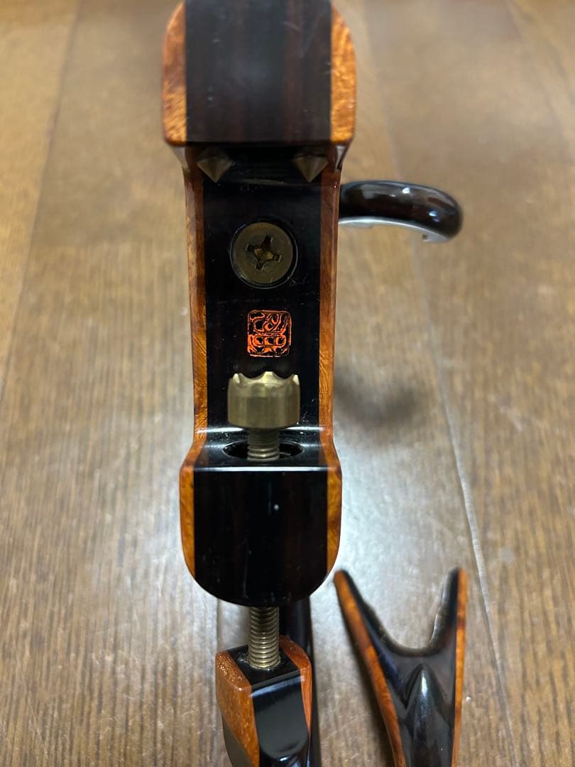 g*1様 ヘラブナ釣具　夢釣工房黒檀花梨張