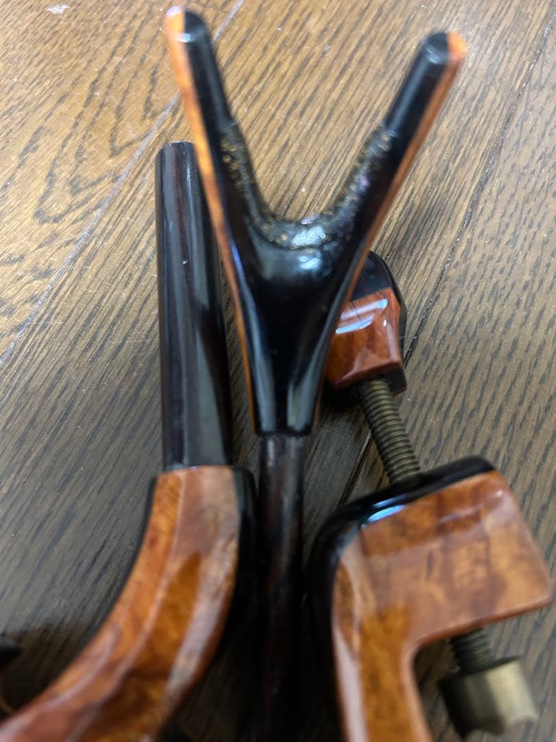 g*1様 ヘラブナ釣具　夢釣工房黒檀花梨張