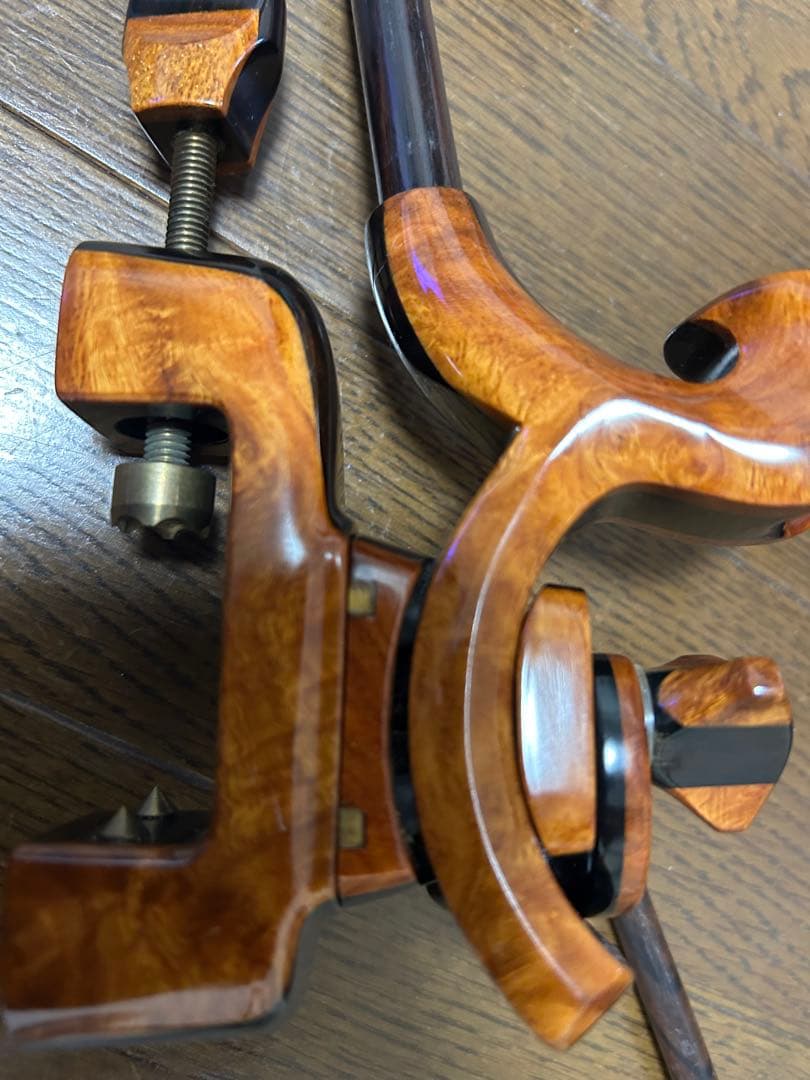 g*1様 ヘラブナ釣具　夢釣工房黒檀花梨張