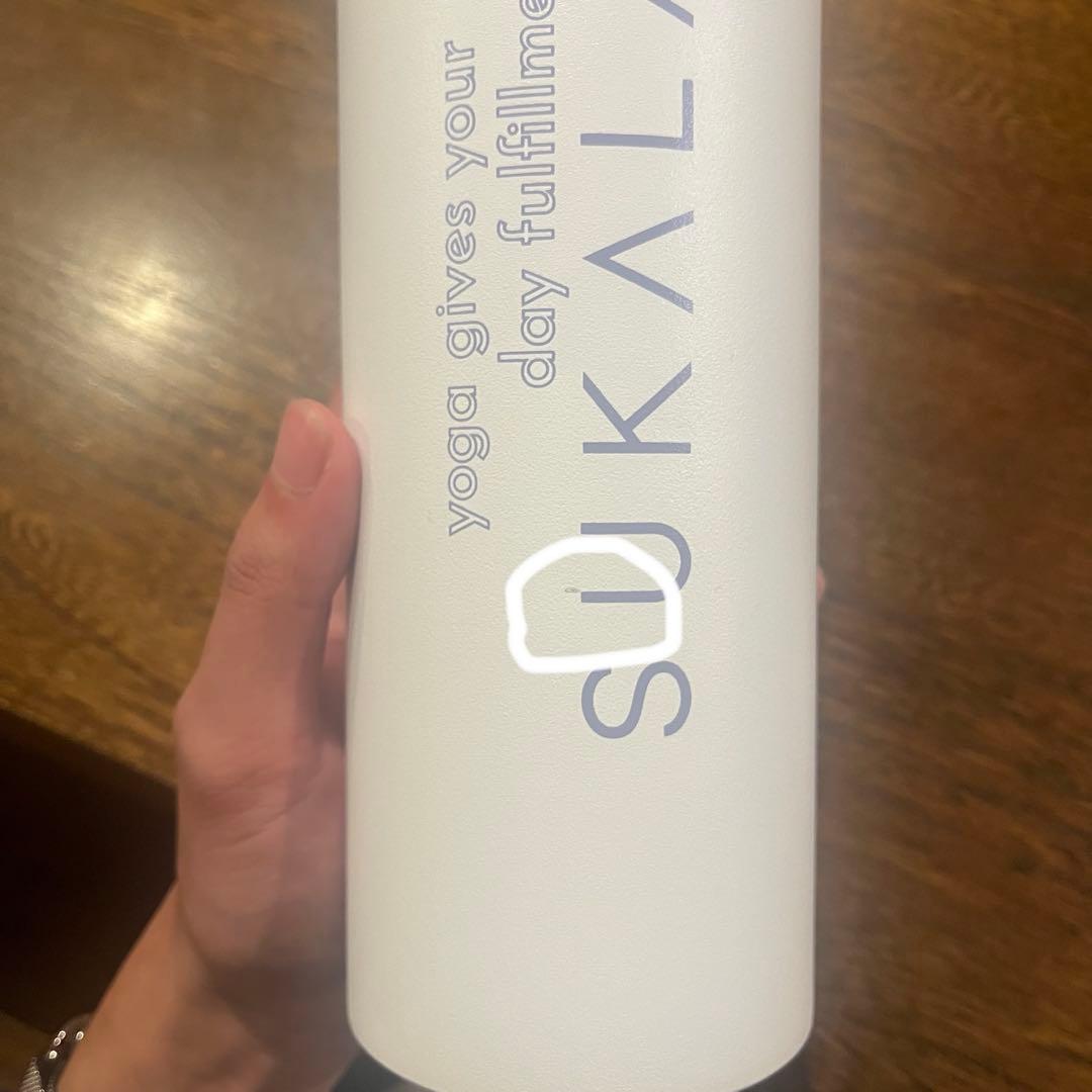 Sukala lava 軽量　水素水ボトル　ホワイト