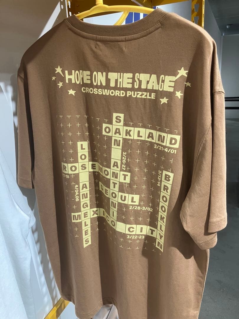 BTS J-HOPE ソウルコン HOPE ON STAGE Tシャツ ブラウン