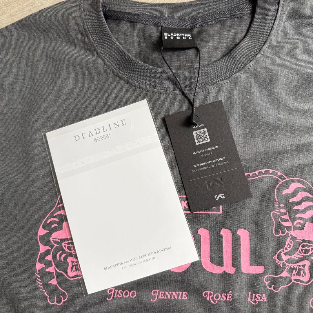 アイドル [DEADLINE] BLACKPINK SEOUL T-SHIRT