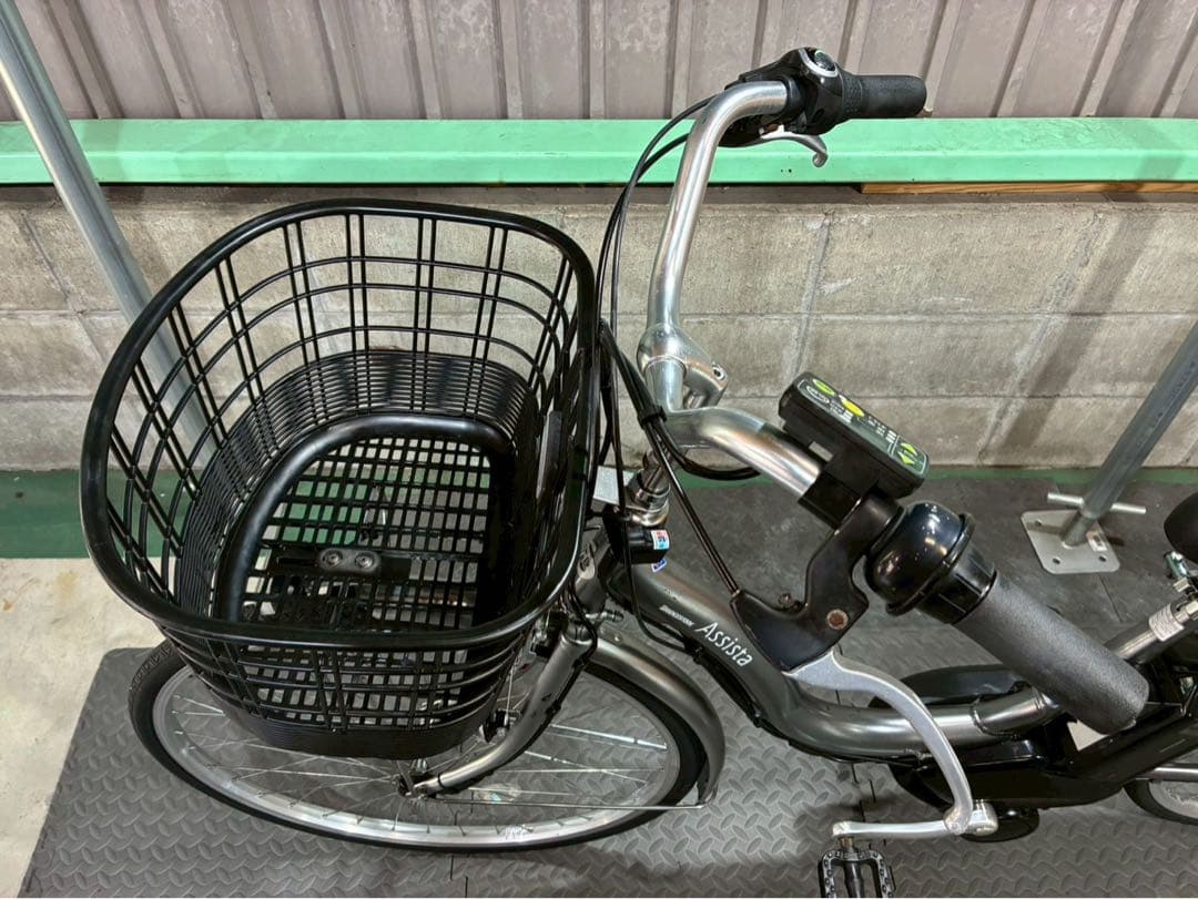 №8657電動自転車ブリヂストンアシスタ26インチ