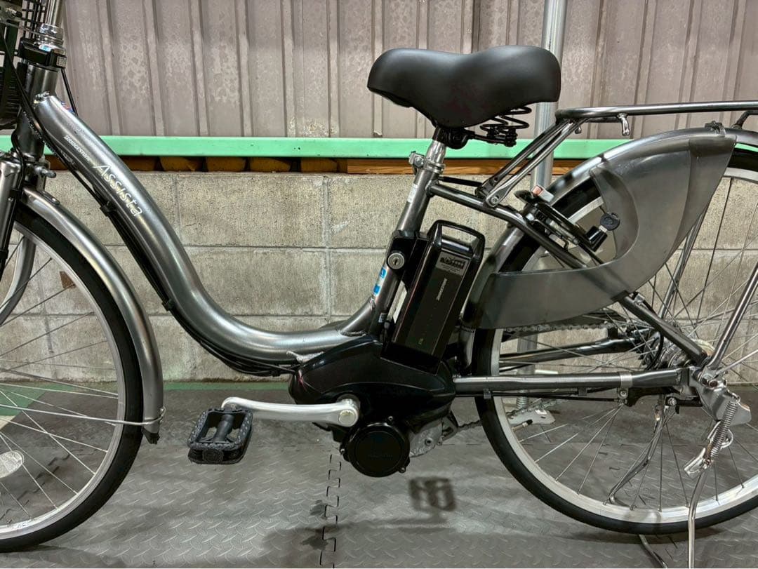 №8657電動自転車ブリヂストンアシスタ26インチ