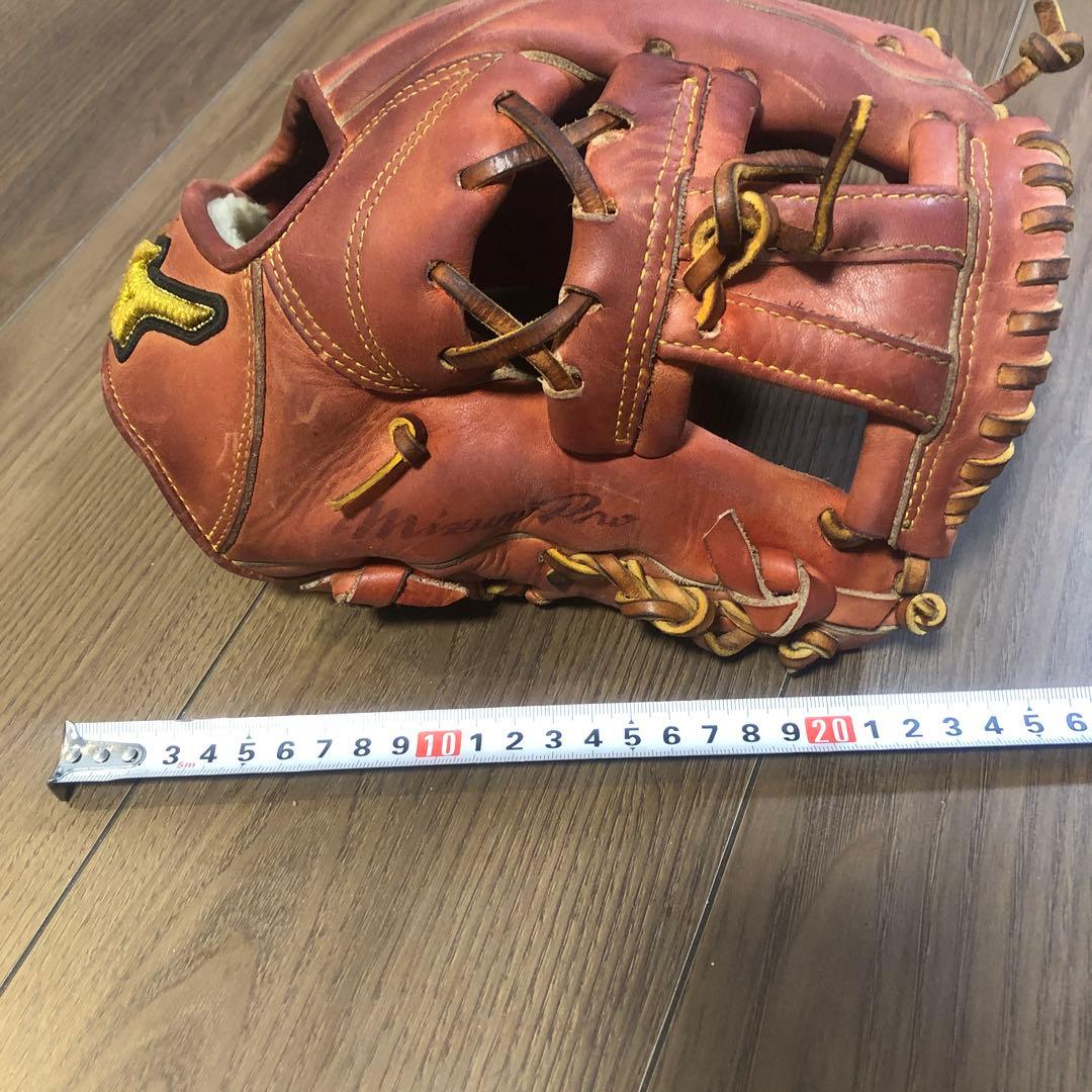 ミズノプロ　グローブ 硬式　内野手用　一般　高校野球対応