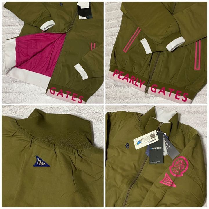 サイズ②パーリーゲイツ☆リバーシブルブルゾン☆新品☆4way☆税込56,100円