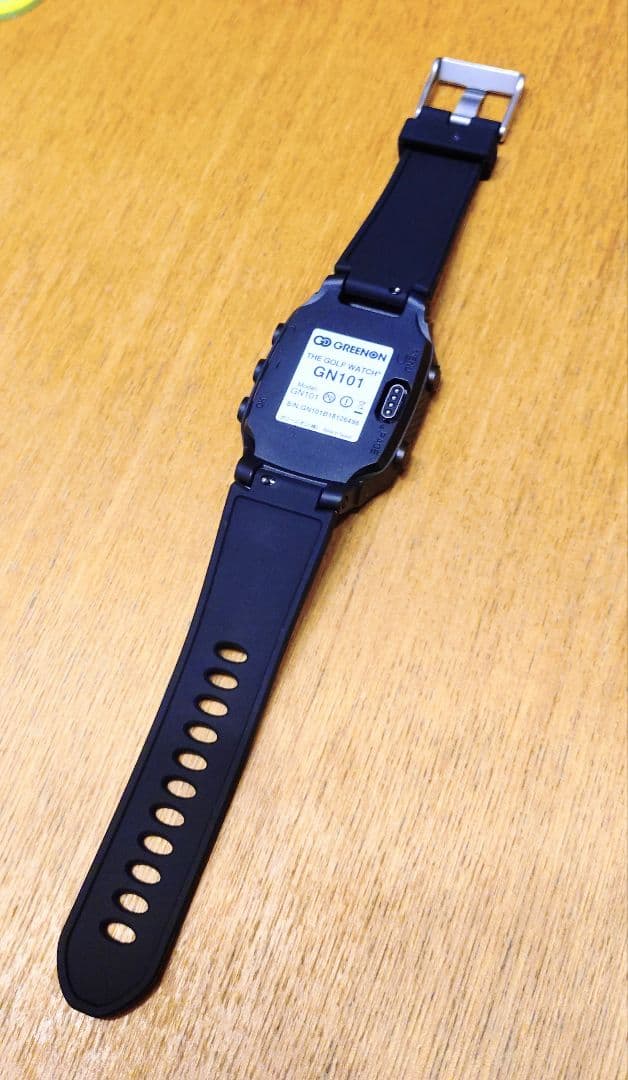 値下げ！美品！保護フィルム付！　グリーンオン　ザ・ゴルフウォッチ　GN101
