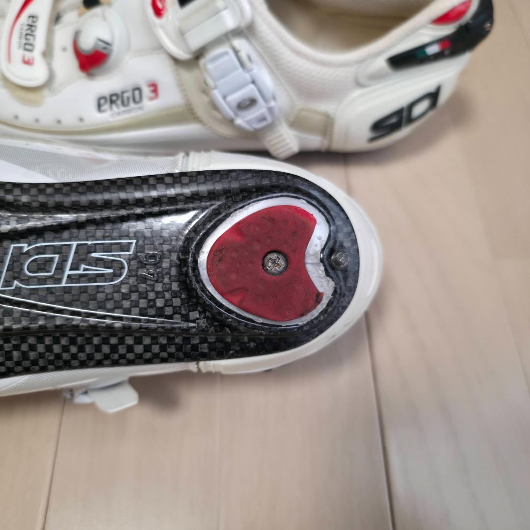 SIDI ERGO3 CARBON フルカーボンソール サイズ46(28cm)