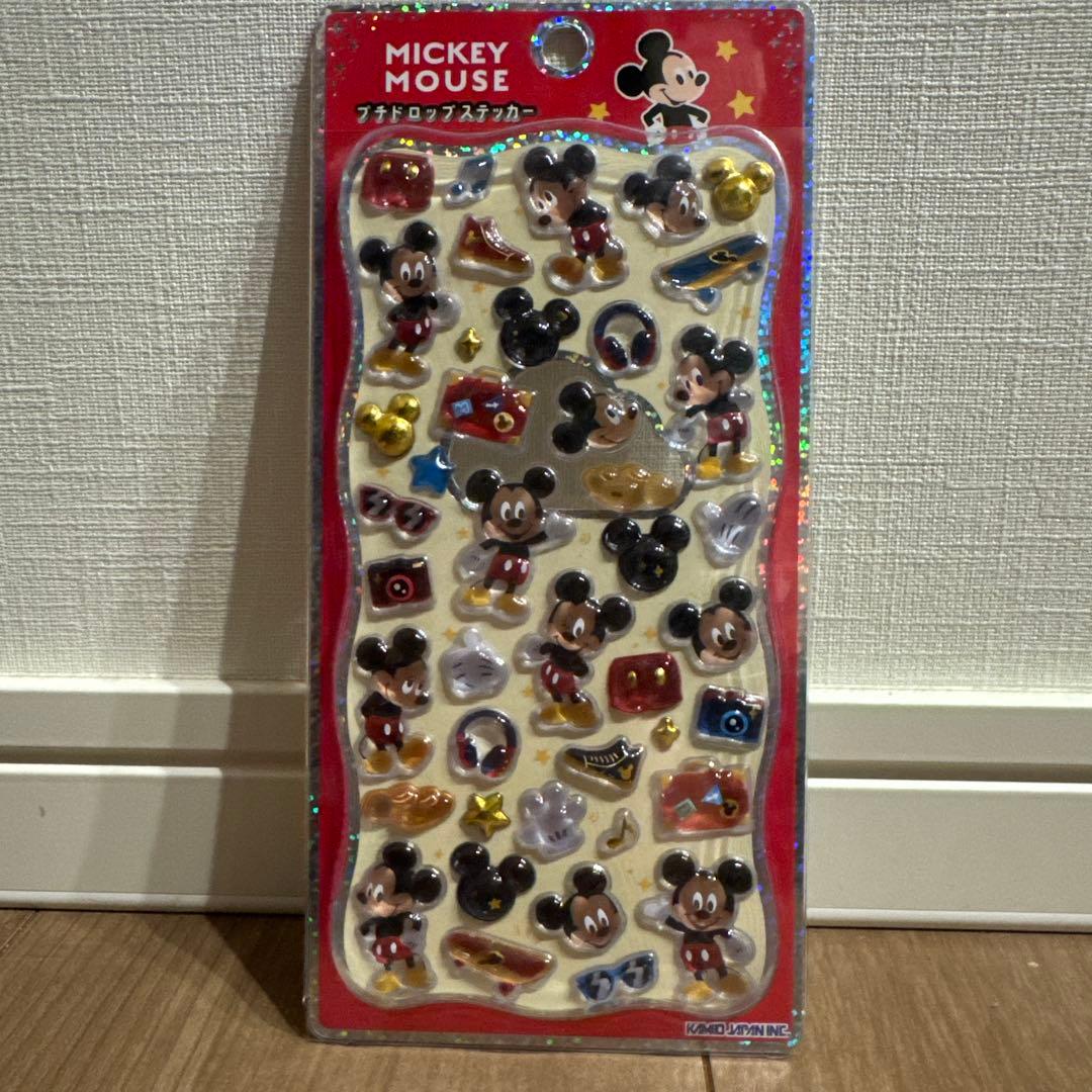 【正規品】プチドロップステッカー　ディズニー　6枚セット
