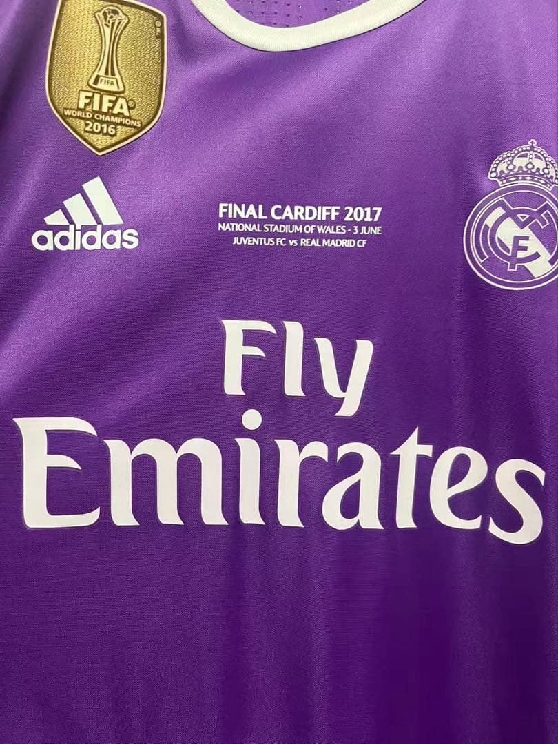 選手支給品Ronaldo ロナウド レアル・マドリード 16-17 CL 決勝