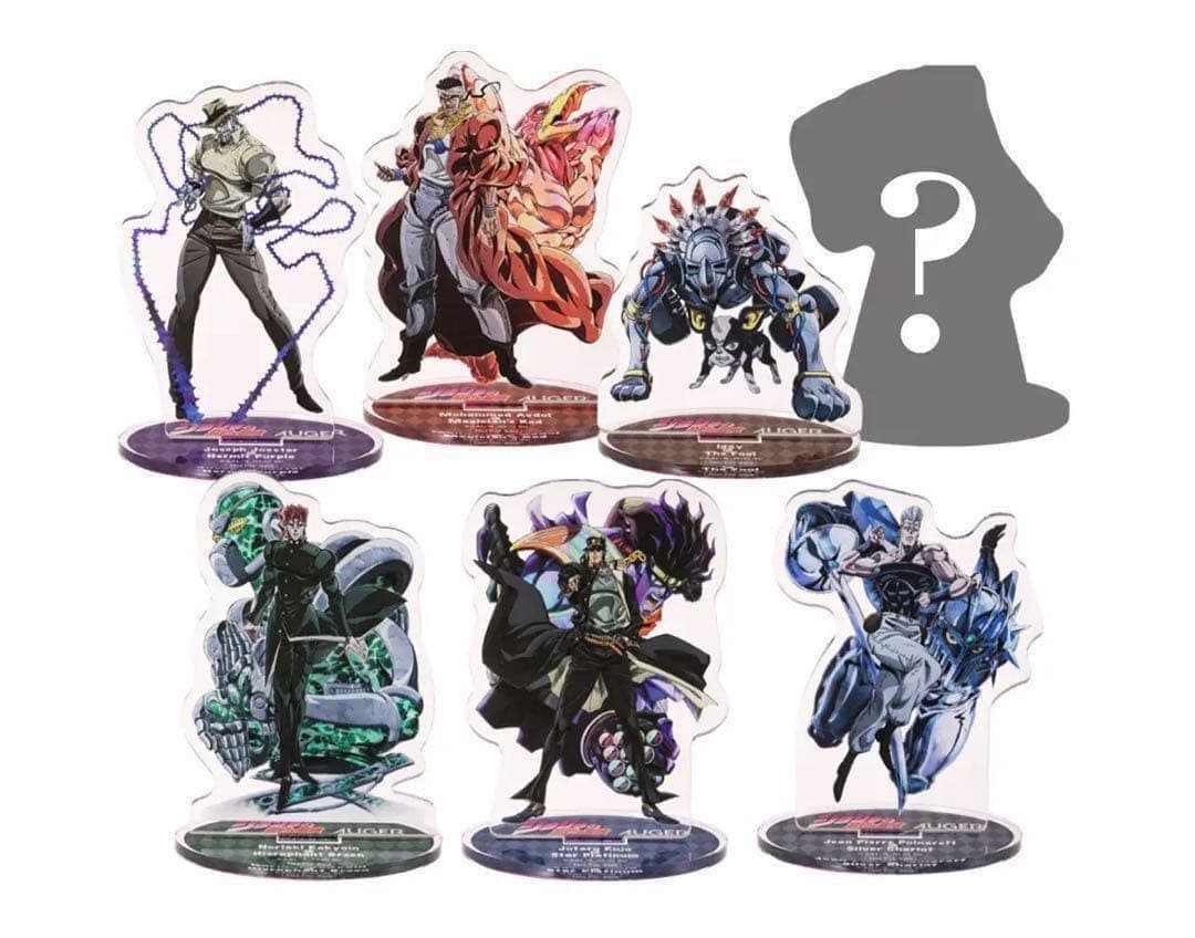 【新品未開封】AUGER×ジョジョコラボ　★限定アクスタ付★ カミソリセット×3