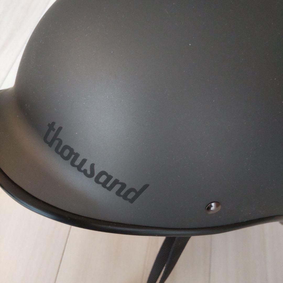 Thousand ヘルメット　スケボー　スケートボード　自転車　L
