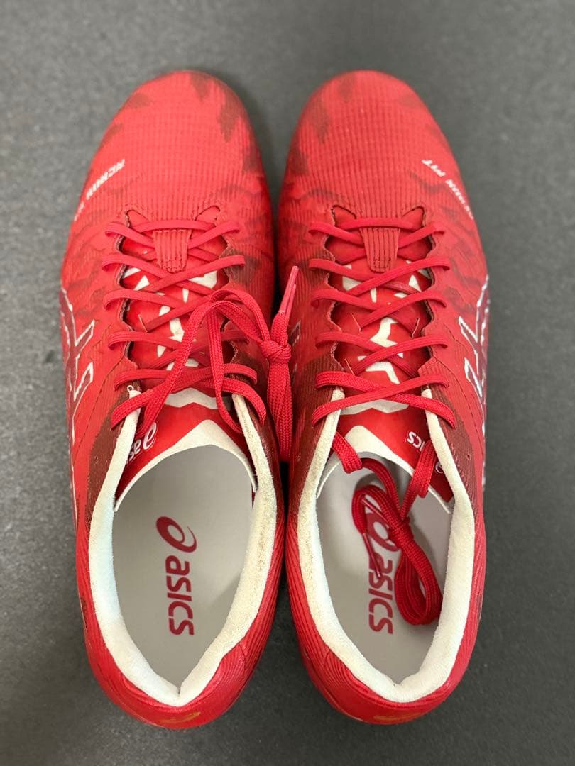 アシックス asics DS LIGHT ACROS 3 27.5 赤