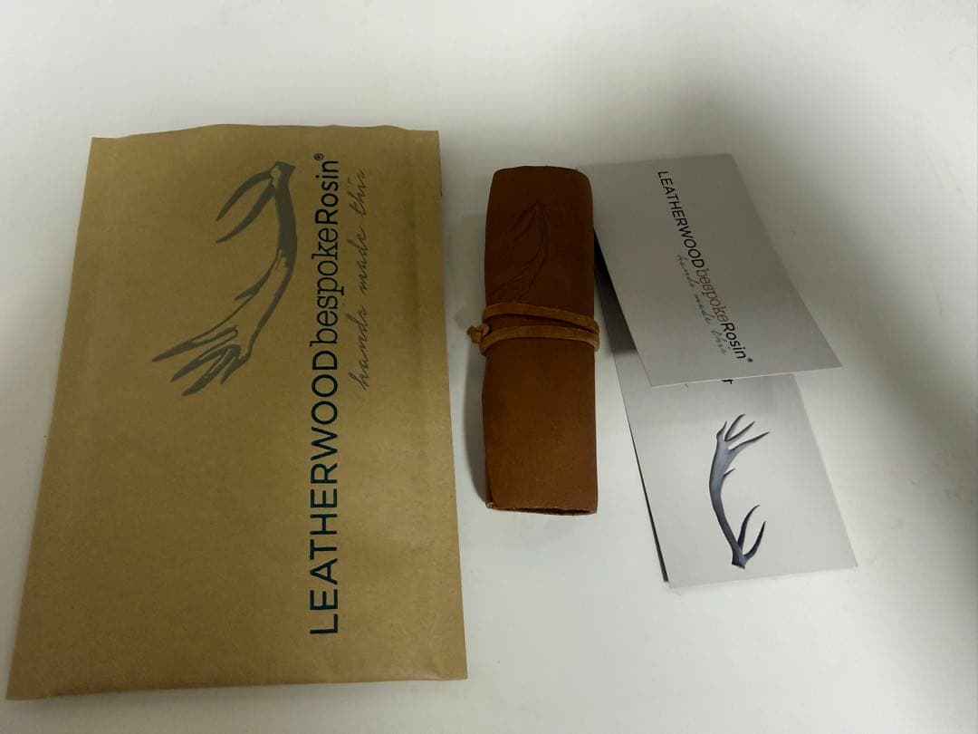 弦楽器 LEATHERWOOD bespokeRosin blend violin