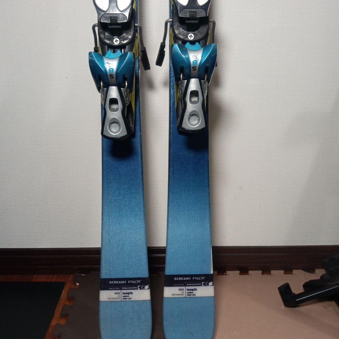 Salomon scream8 pilotスキー板