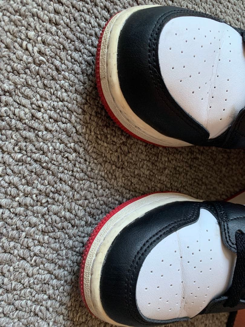 Air Jordan ハイカットスニーカー ホワイト/ブラック/レッド