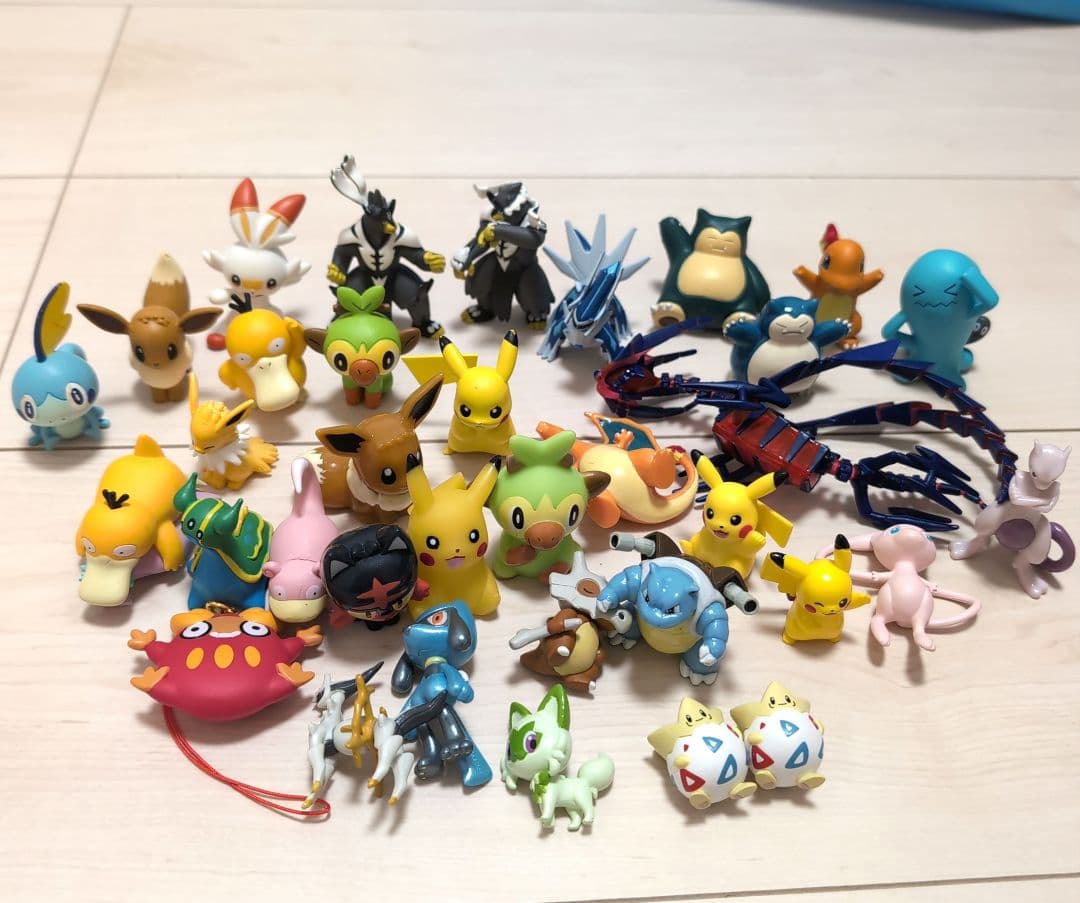 大量ポケモンフィギュアセット 約30体 モンコレ TOMY B. CHINA