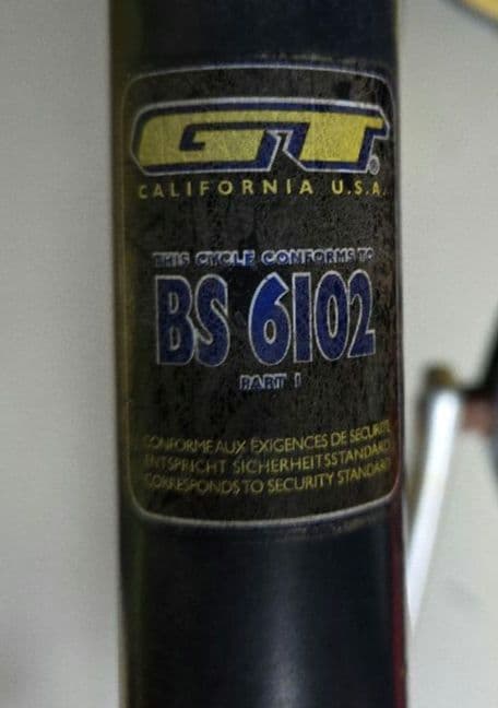 GT BMX バイク BS 6102 青