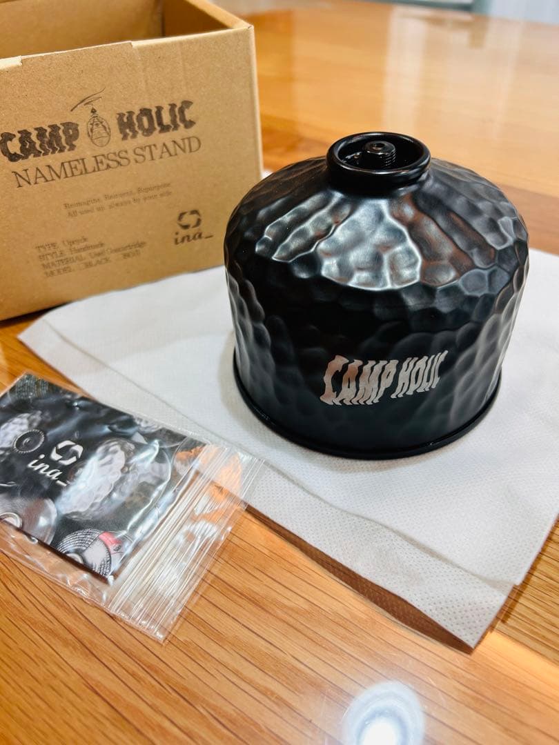 バーベキュー・調理用品 ina x CAMP HOLIC NAMELESS STAND Black