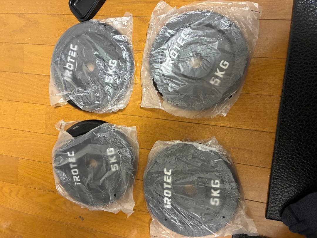 IROTEC ダンベルプレート 5kg×4枚
