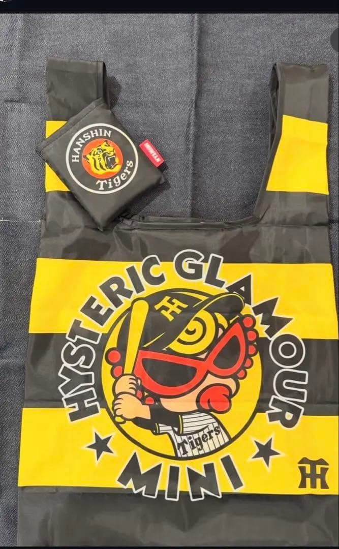 HYSTERIC MINI ハンシンタイガース　コラボ　エコバッグ　2点セット