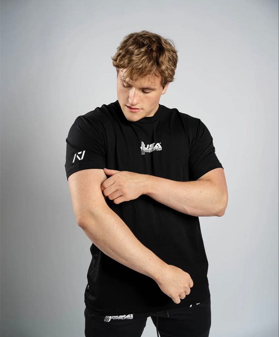 ウエイトトレーニング A7 USAPL POWERLIFTING TRUE-FIT SHIRT
