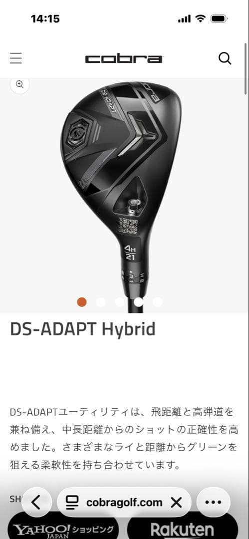ds adapt ハイブリッド　LINQ フレックスS 4H&5Hセット