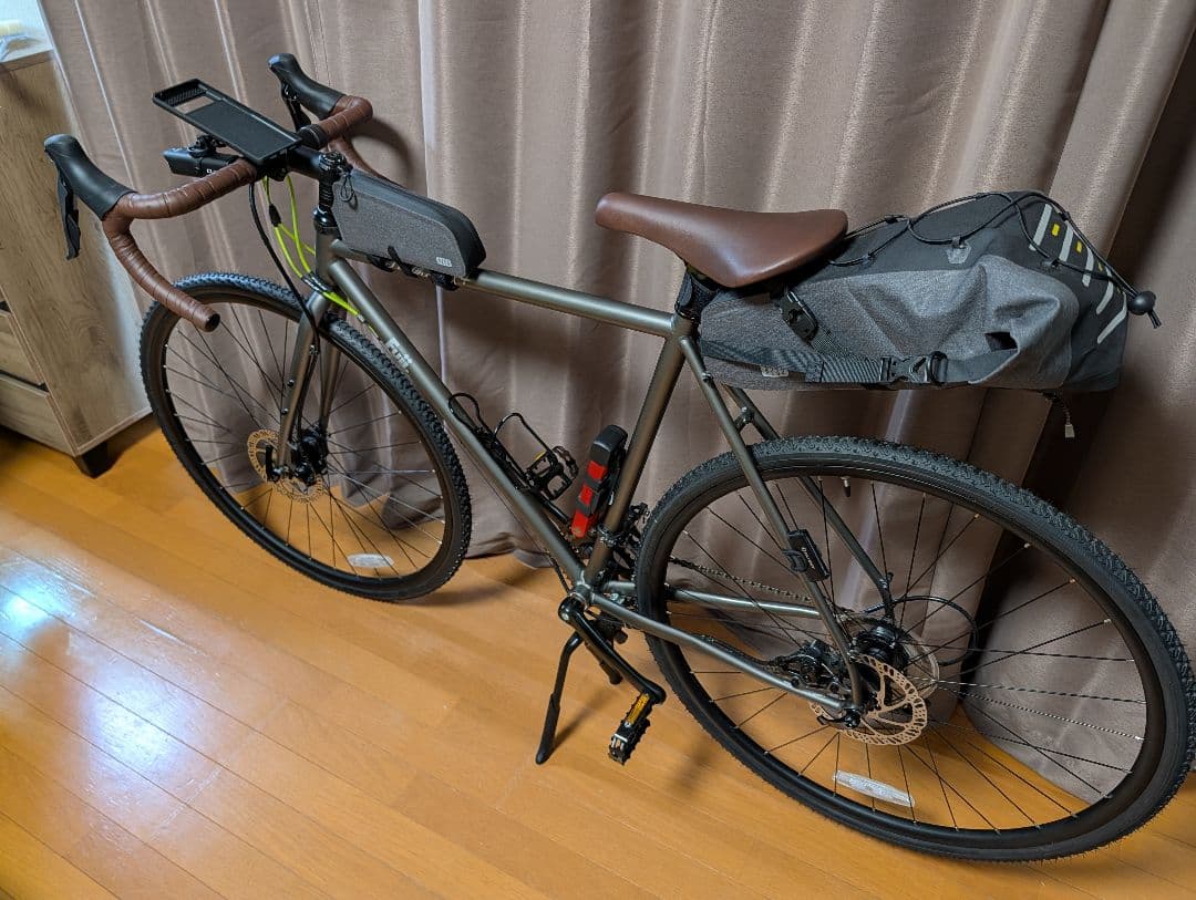 新車　FUJI FEATHER CX+ 54 700c スレート　カスタ　福岡