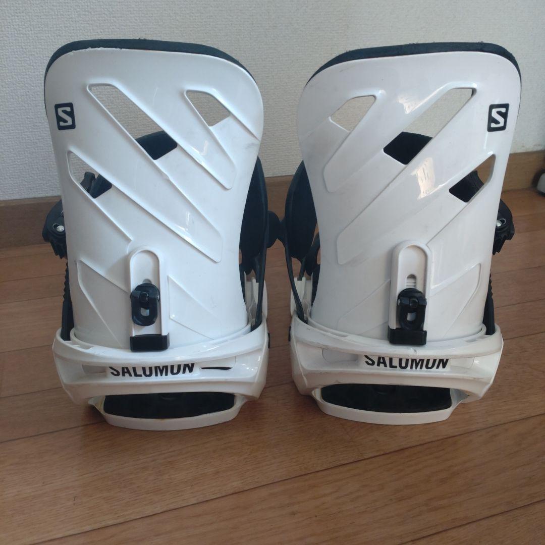 SALOMON スノーボード ビンディング ホワイト/ブラック サロモン