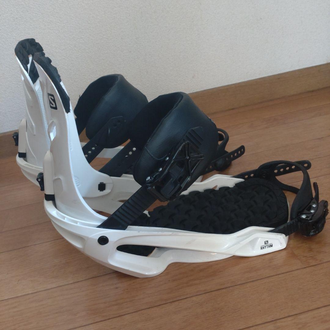 SALOMON スノーボード ビンディング ホワイト/ブラック サロモン