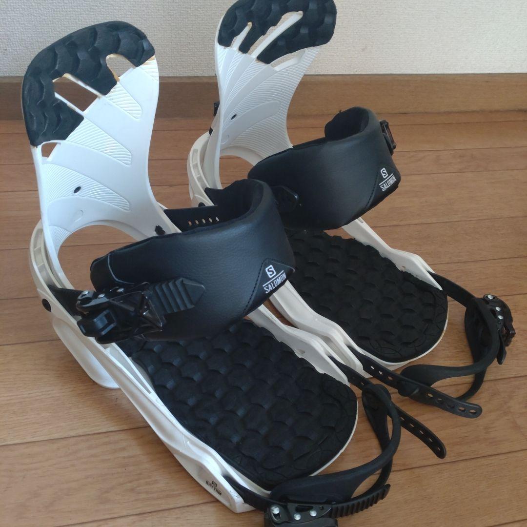 SALOMON スノーボード ビンディング ホワイト/ブラック サロモン