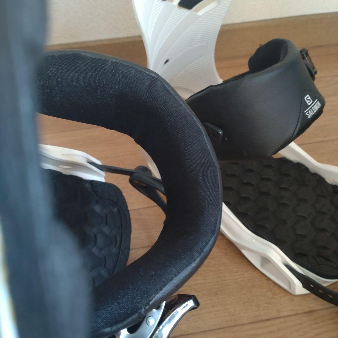 SALOMON スノーボード ビンディング ホワイト/ブラック サロモン