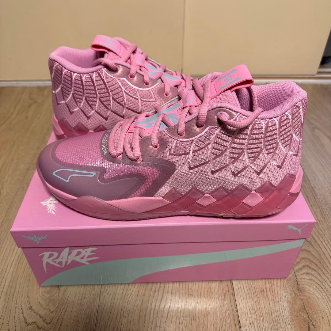 シューズ(男性用) Puma MB.01 Iridescent \"Lilac\" 29cm