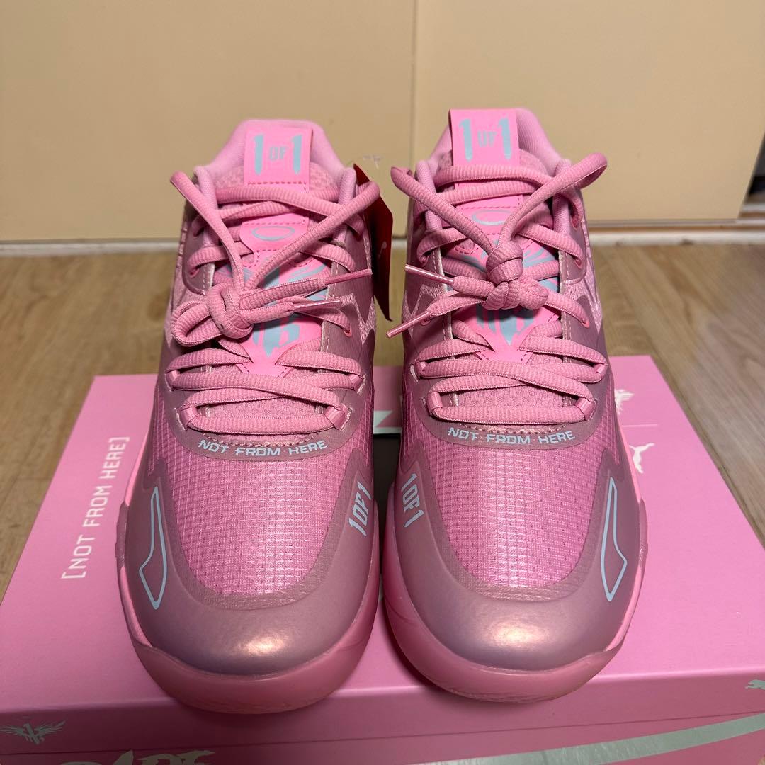 シューズ(男性用) Puma MB.01 Iridescent \"Lilac\" 29cm