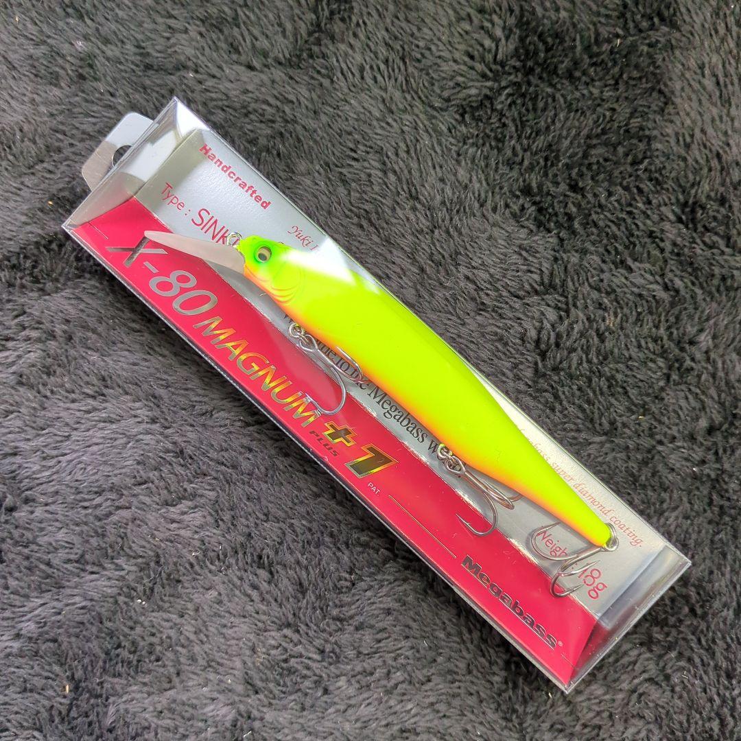 ADP)メガバス X-80マグナム+1 ドチャートOB 2ケ