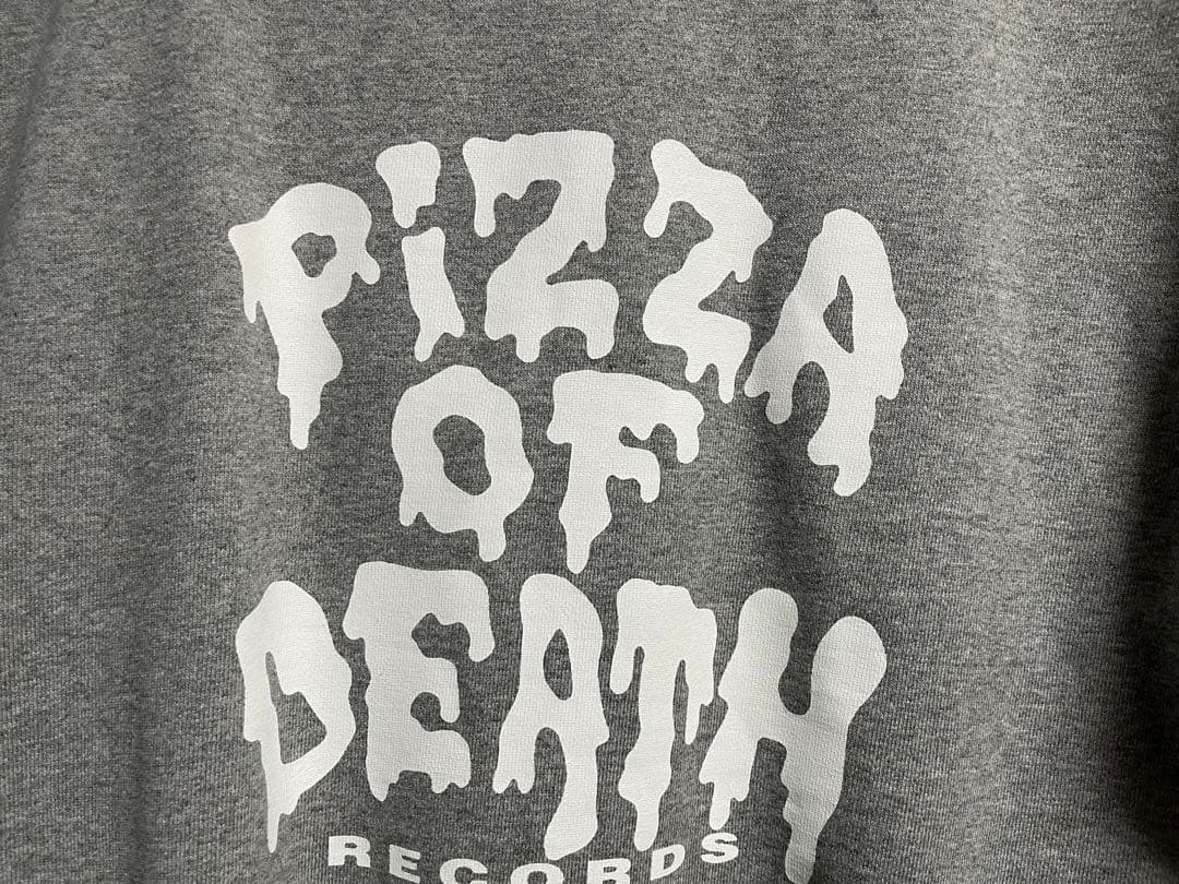 【Lサイズ】PIZZA OF DEATH パーカー グレー