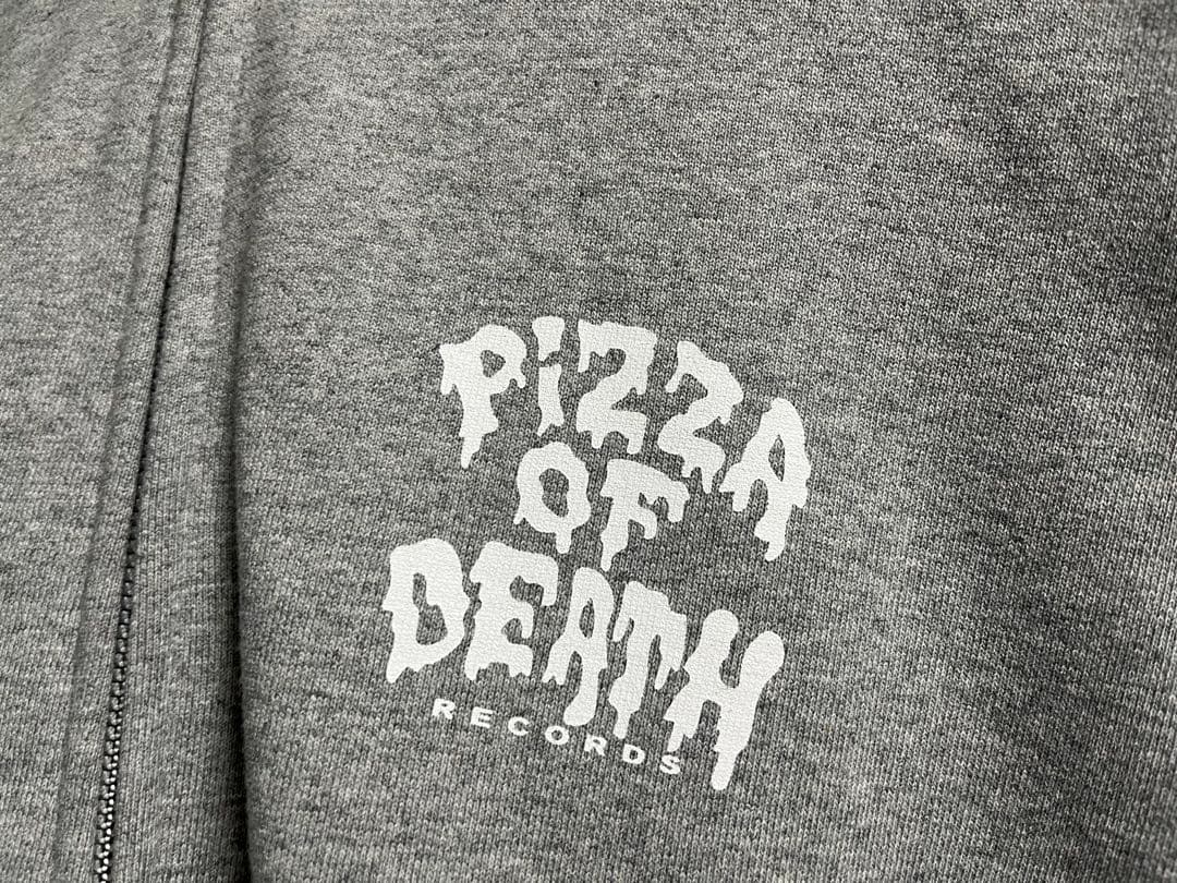 【Lサイズ】PIZZA OF DEATH パーカー グレー