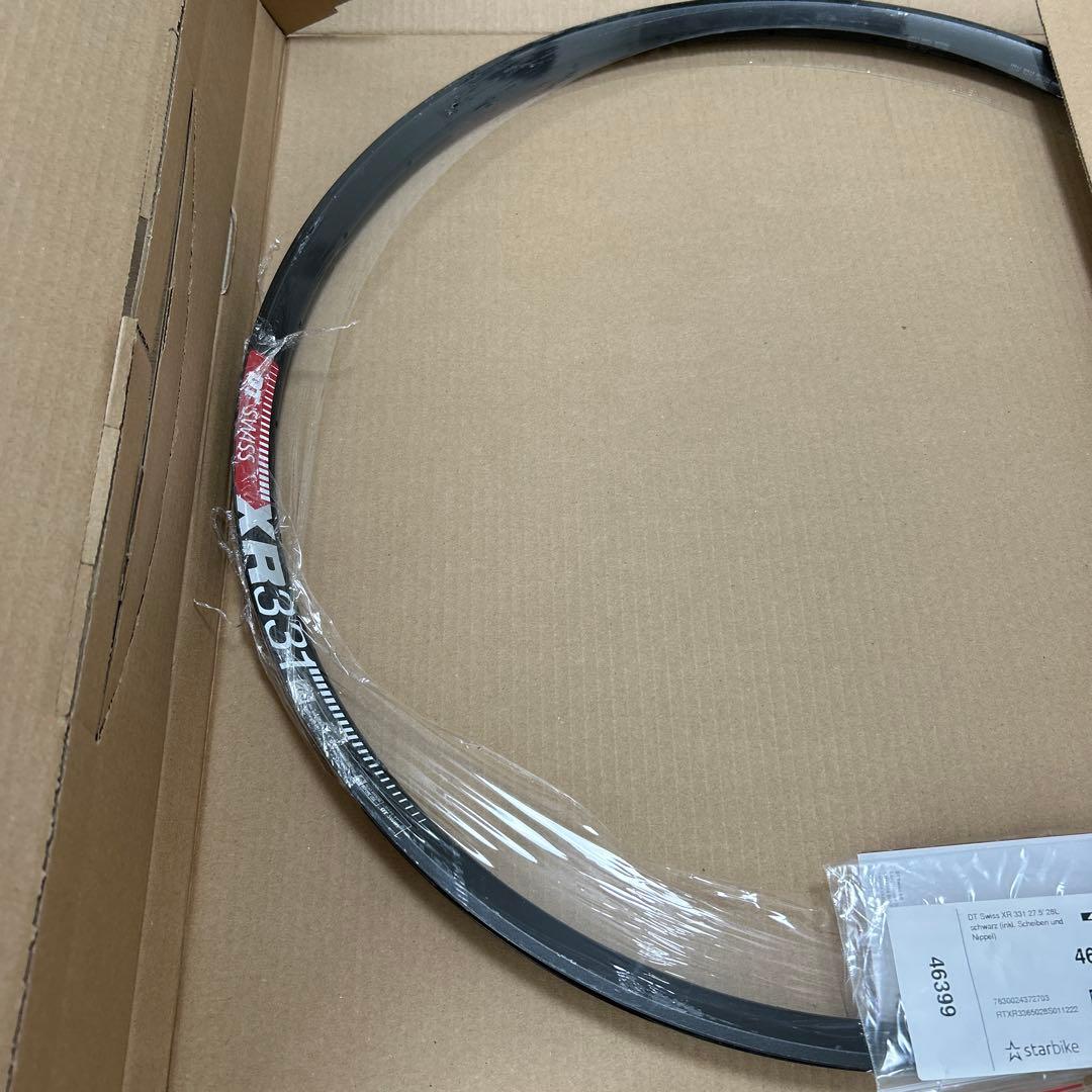 DT SWISS XR 331 27.5インチ リム x2本