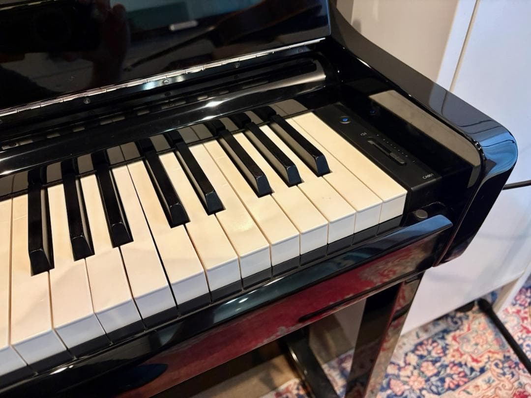 KAWAI CA901EP 現行最上位 黒鏡面 美品 ベンチ付 直接引取限定