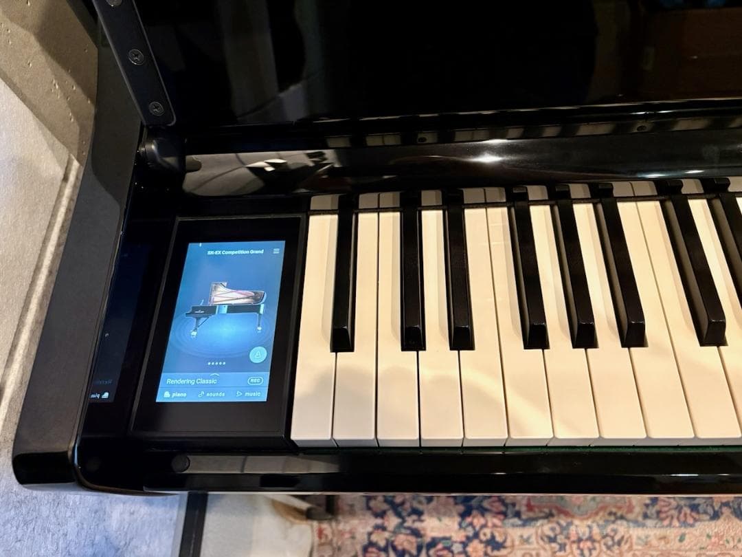 KAWAI CA901EP 現行最上位 黒鏡面 美品 ベンチ付 直接引取限定