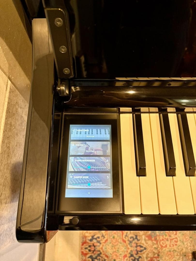 KAWAI CA901EP 現行最上位 黒鏡面 美品 ベンチ付 直接引取限定