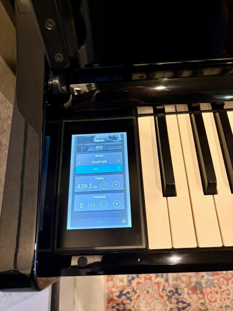 KAWAI CA901EP 現行最上位 黒鏡面 美品 ベンチ付 直接引取限定