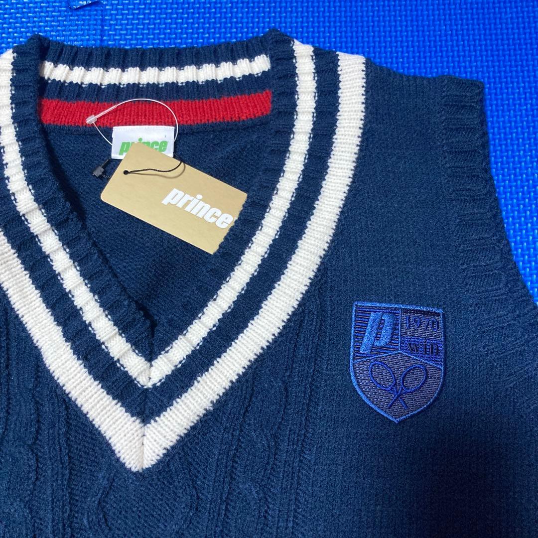 新品 prince プリンス ベスト ニット⭐︎