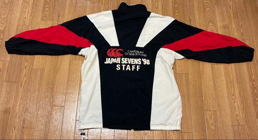 90s ヴィンテージ　1998年　日本7人制ラグビー　スタッフジャンバー