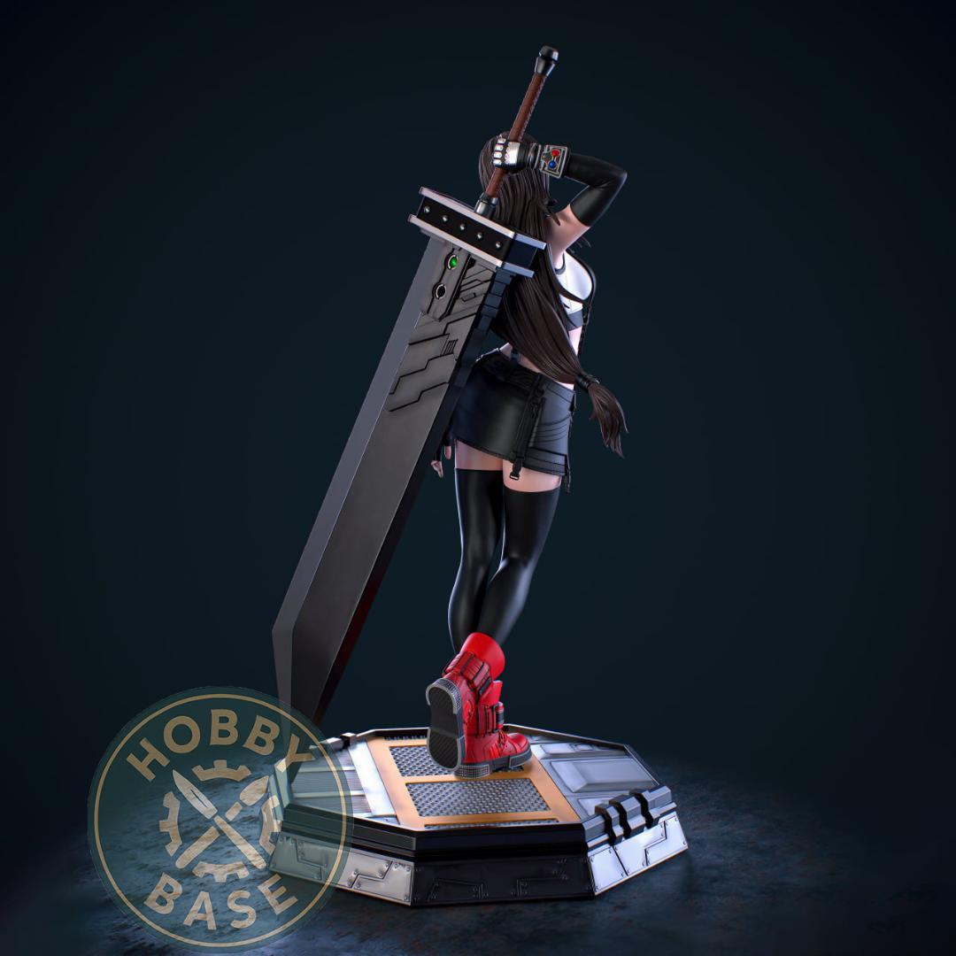 FF7 ティファ・ロックハート 1/6 未塗装ガレキ