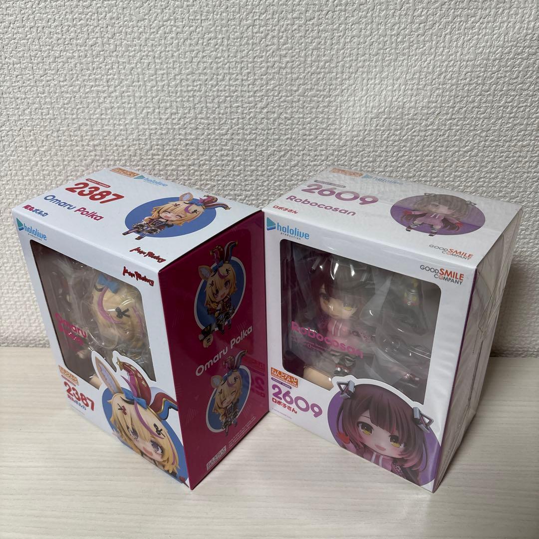 ねんどろいど ホロライブ　2387 尾丸ポルカ　2609 ロボ子さん