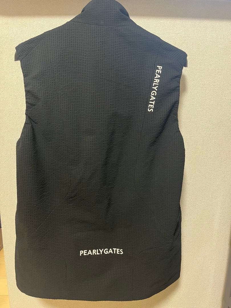 現行品PEARLYGATESパーリーゲイツ●男性用薄手ベスト4試着のみ