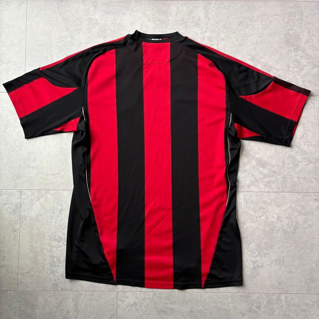 極美品 レア ACミラン 2010/11ホーム ユニフォーム adidas XL